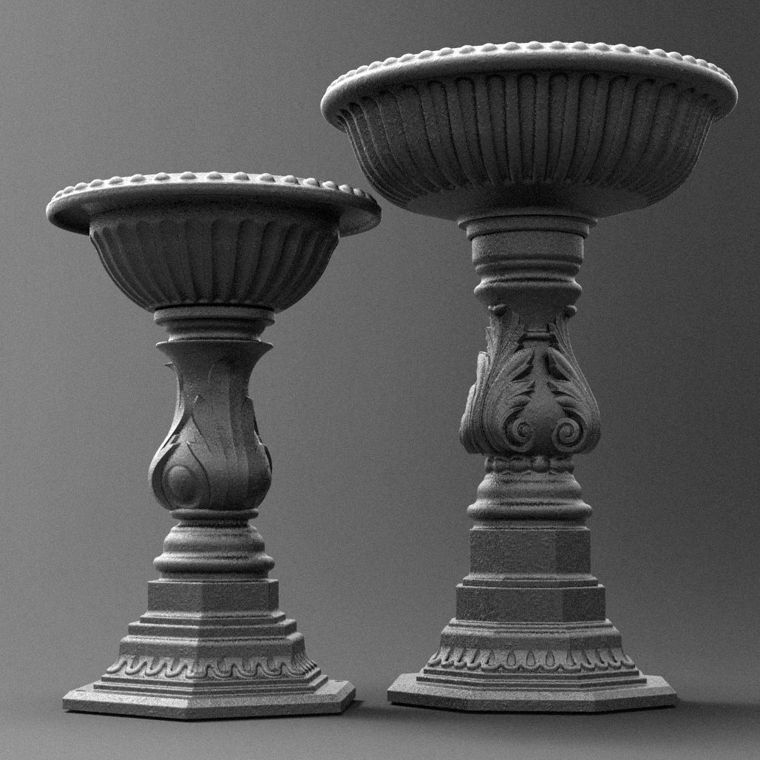 Fountain render