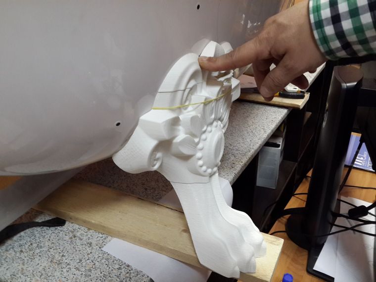 Project photo: Lion-paw legs for a classic bathtub — 6