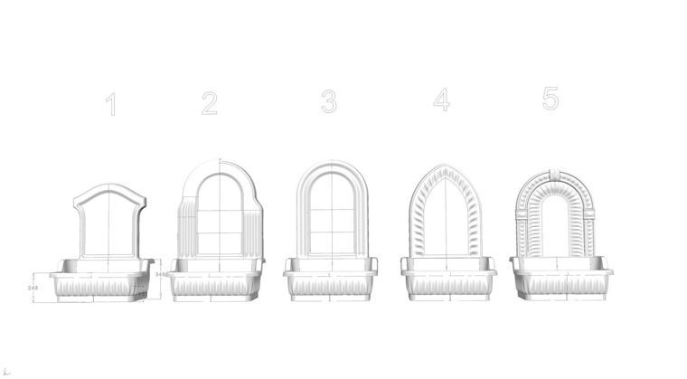 Panel shape options