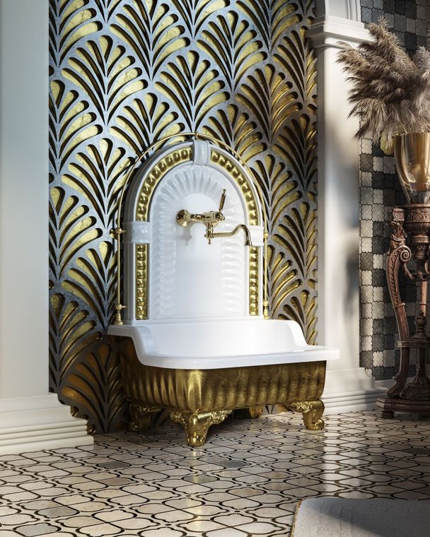 Project photo: Olivia floor-standing basin — 2