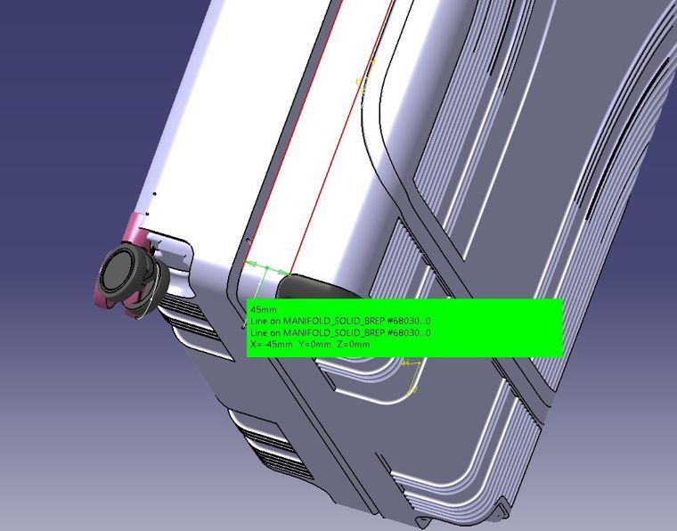 CAD-модель корпуса с колесом