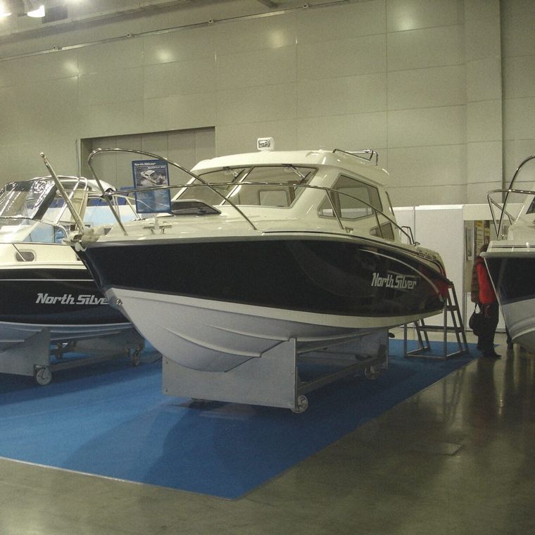 The boat at an exhibition